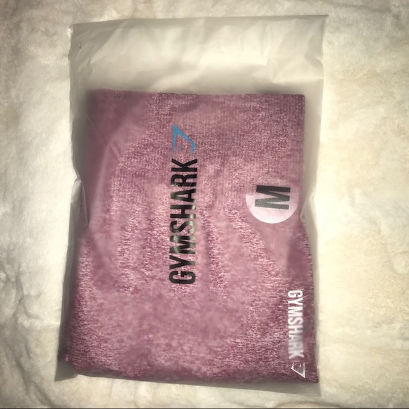 Gymshark Ombre Seamless Leggings - Chalk Pink/Beet - Picture 9 of 10